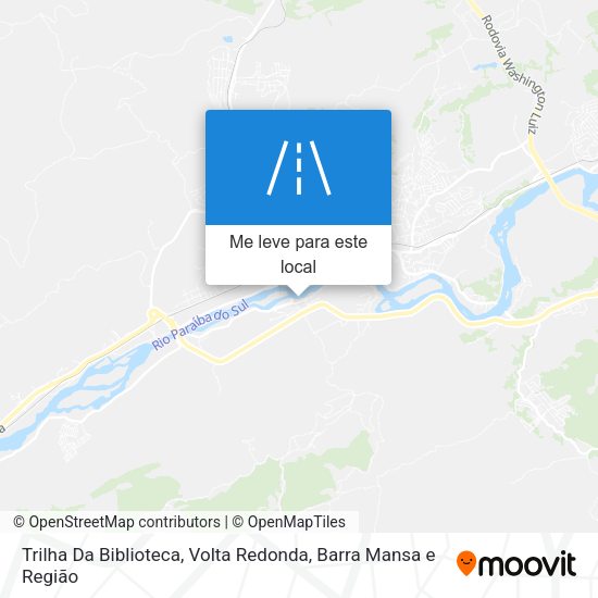 Trilha Da Biblioteca mapa