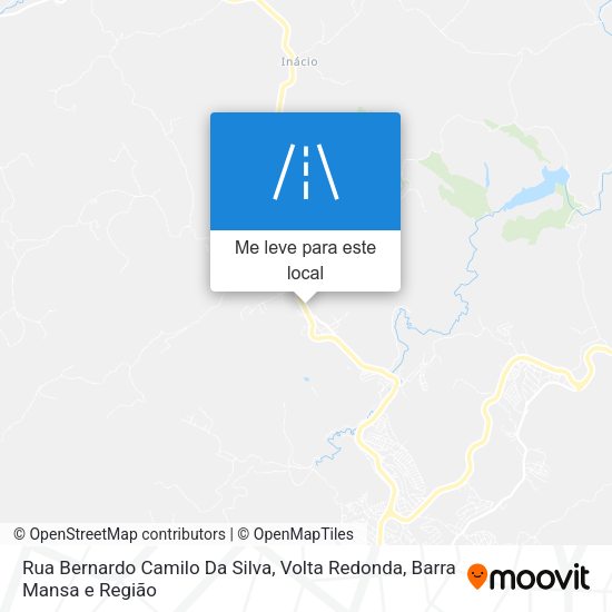Rua Bernardo Camilo Da Silva mapa