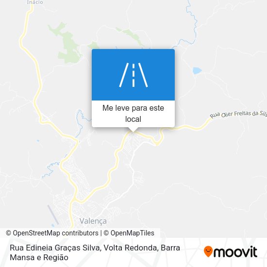 Rua Edineia Graças Silva mapa