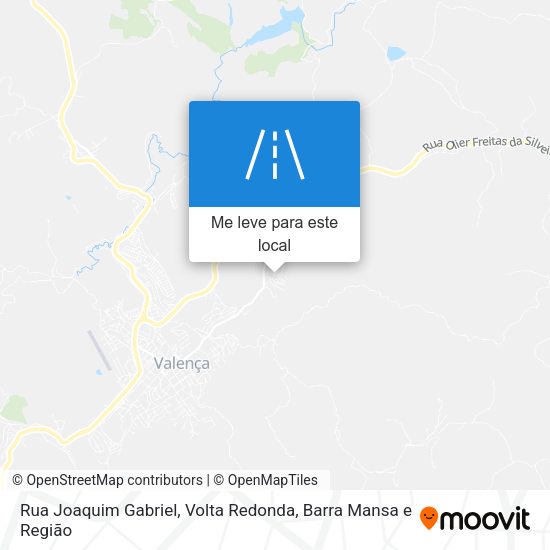 Rua Joaquim Gabriel mapa
