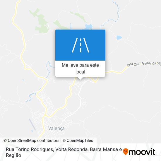 Rua Torino Rodrigues mapa