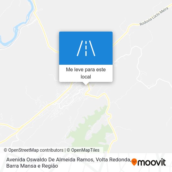 Avenida Oswaldo De Almeida Ramos mapa