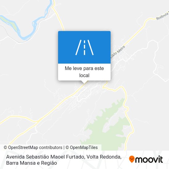 Avenida Sebastião Maoel Furtado mapa
