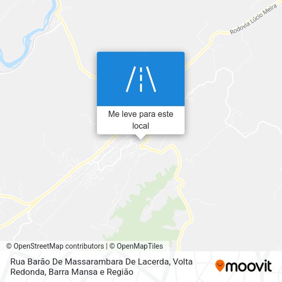 Rua Barão De Massarambara De Lacerda mapa