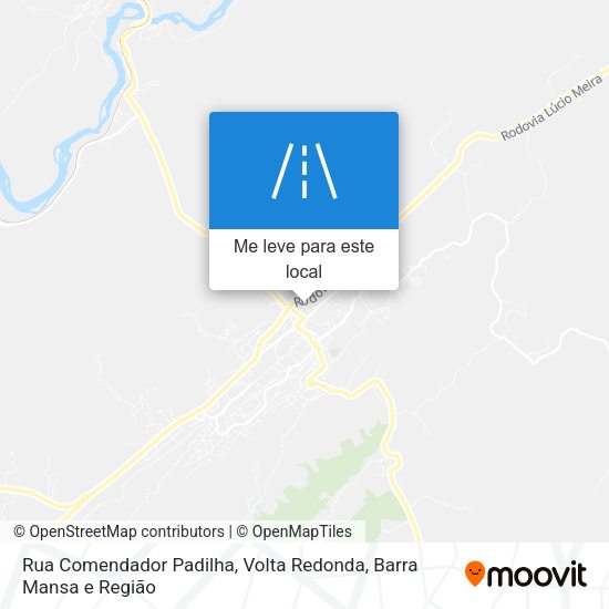 Rua Comendador Padilha mapa