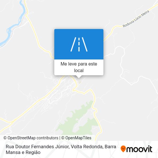 Rua Doutor Fernandes Júnior mapa