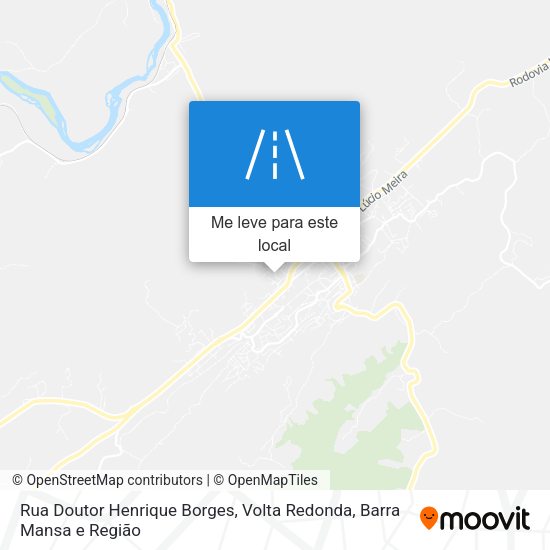 Rua Doutor Henrique Borges mapa