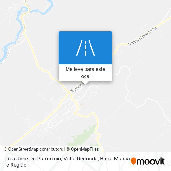 Rua José Do Patrocínio mapa