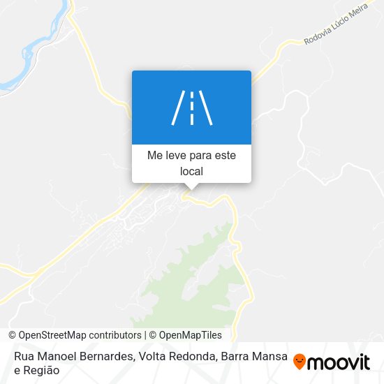 Rua Manoel Bernardes mapa