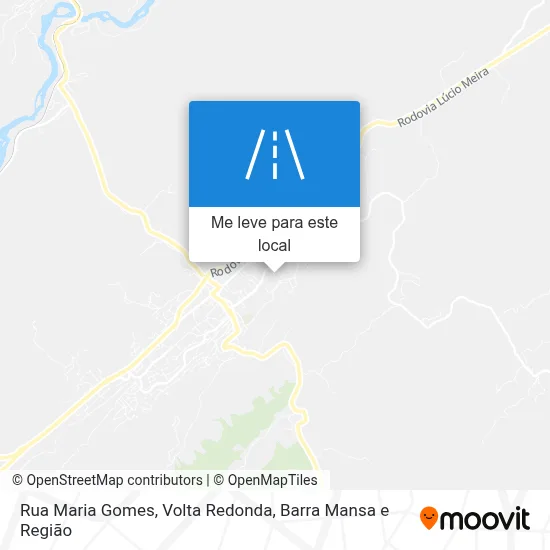 Rua Maria Gomes mapa