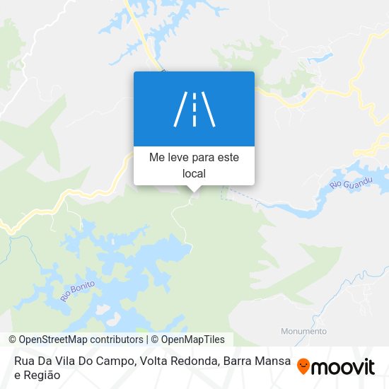 Rua Da Vila Do Campo mapa