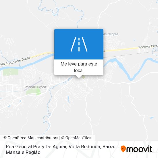Rua General Praty De Aguiar mapa