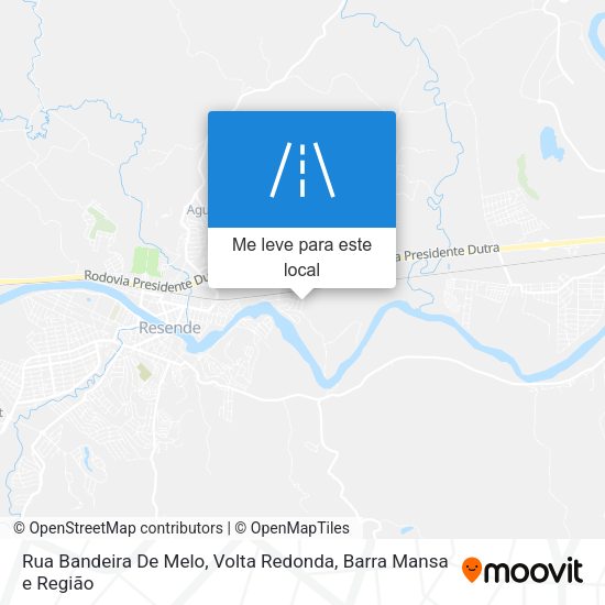 Rua Bandeira De Melo mapa
