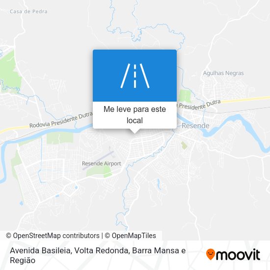 Avenida Basileia mapa