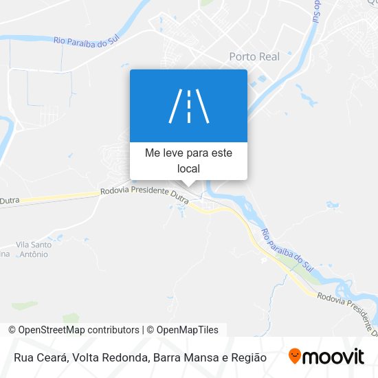 Rua Ceará mapa