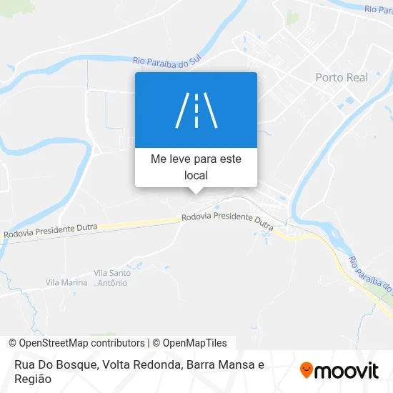 Rua Do Bosque mapa