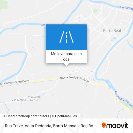 Rua Treze mapa