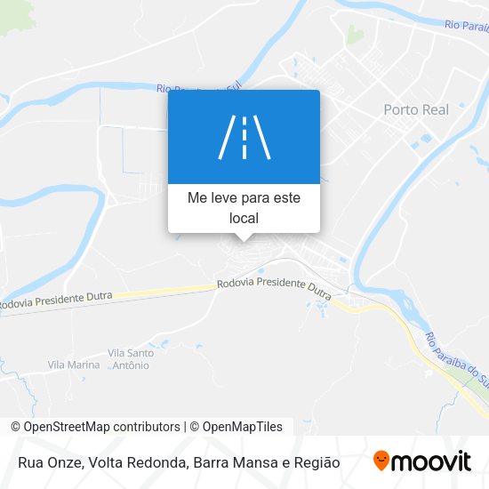 Rua Onze mapa