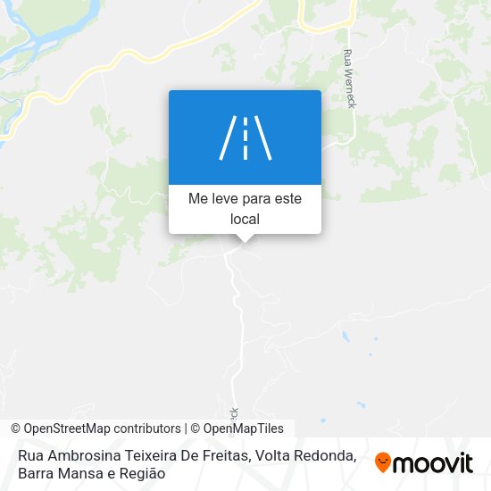 Rua Ambrosina Teixeira De Freitas mapa