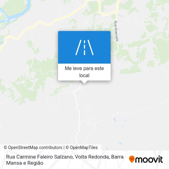 Rua Carmine Faleiro Salzano mapa