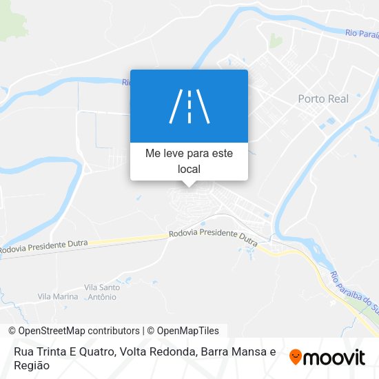 Rua Trinta E Quatro mapa