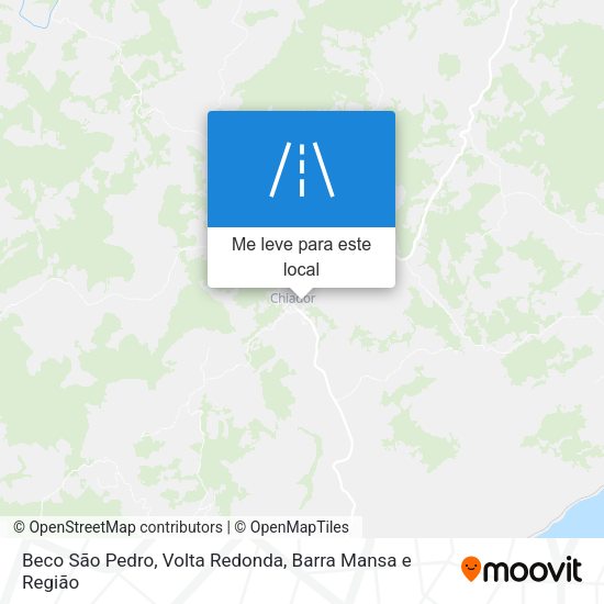 Beco São Pedro mapa