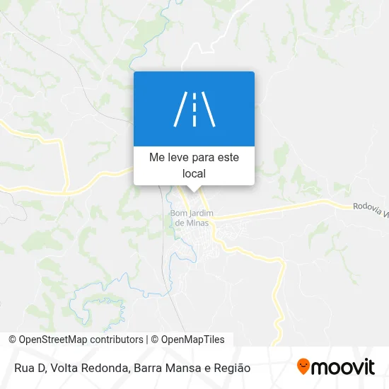 Rua D mapa
