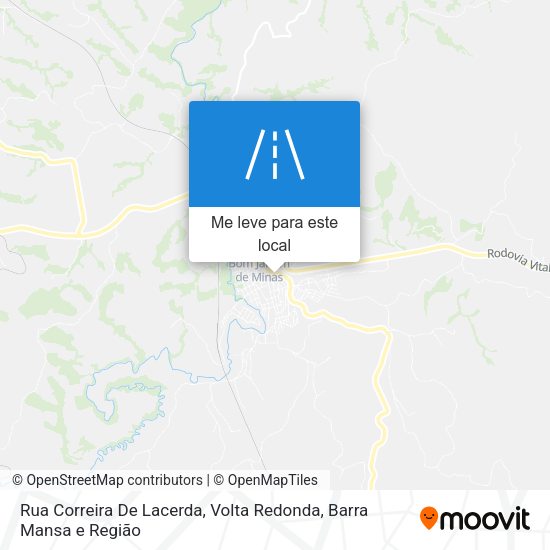 Rua Correira De Lacerda mapa
