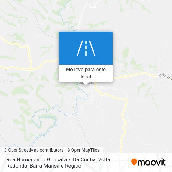 Rua Gumercindo Gonçalves Da Cunha mapa