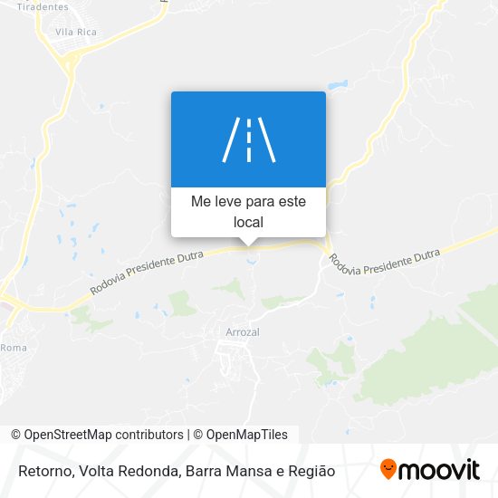 Retorno mapa