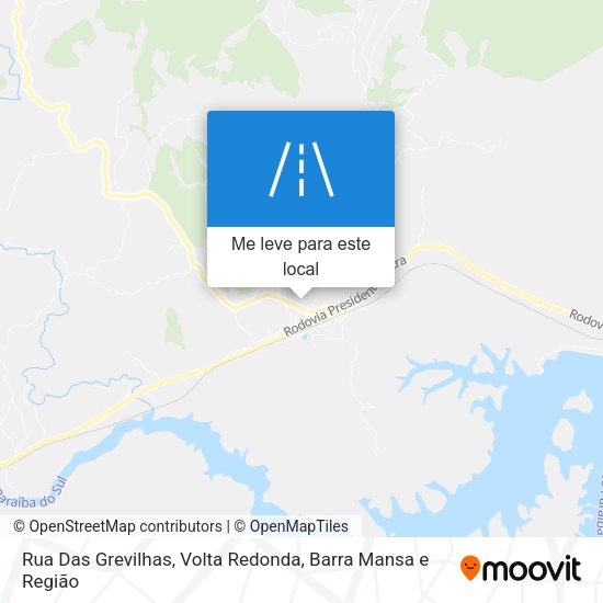 Rua Das Grevilhas mapa