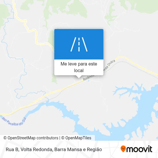 Rua B mapa