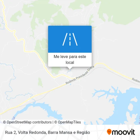Rua 2 mapa