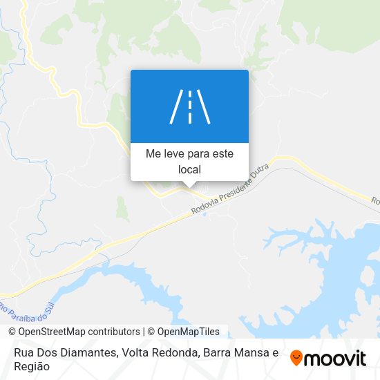 Rua Dos Diamantes mapa
