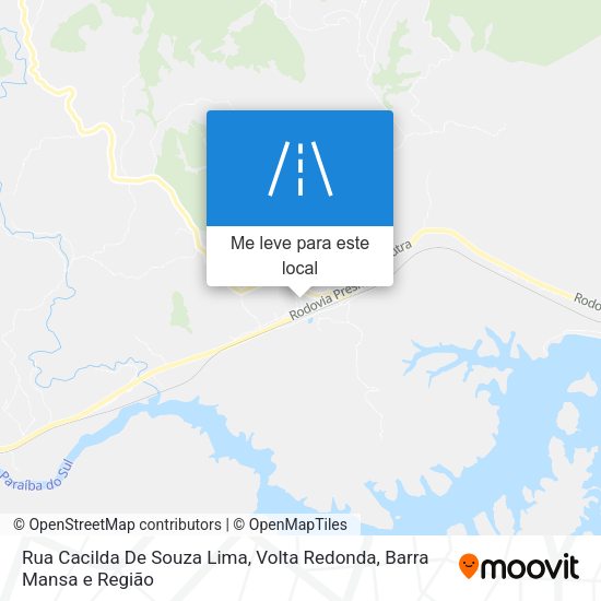 Rua Cacilda De Souza Lima mapa