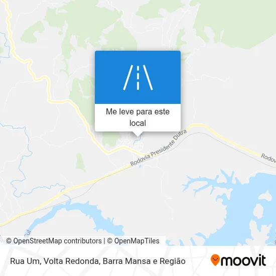 Rua Um mapa
