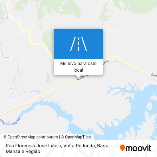 Rua Florencio José Inácio mapa