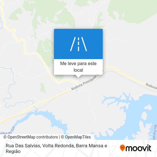 Rua Das Salvias mapa