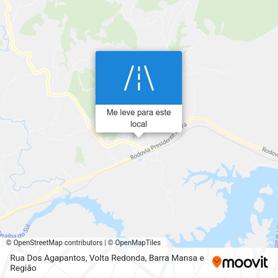 Rua Dos Agapantos mapa
