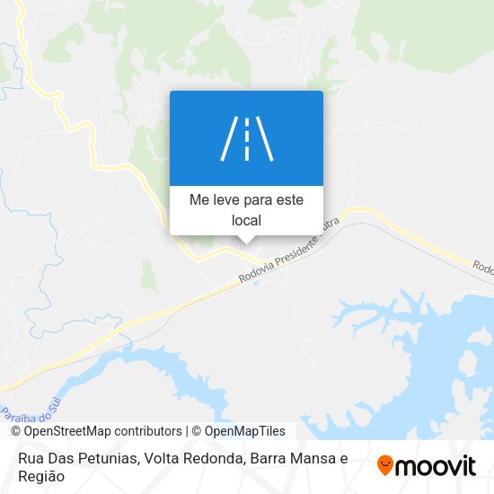 Rua Das Petunias mapa