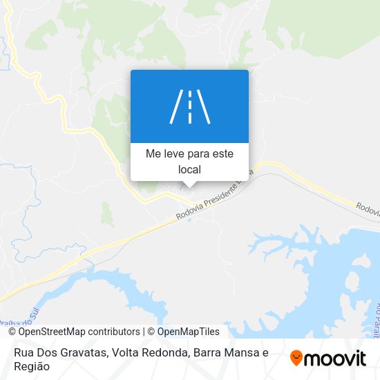 Rua Dos Gravatas mapa