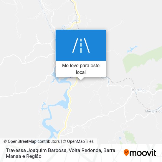 Travessa Joaquim Barbosa mapa