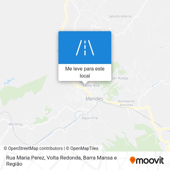 Rua Maria Perez mapa