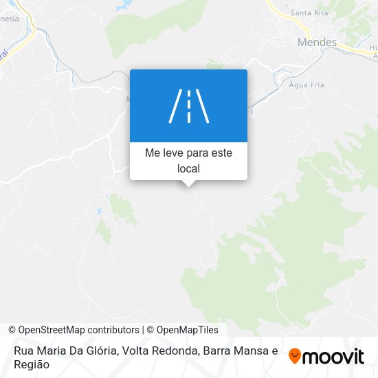 Rua Maria Da Glória mapa