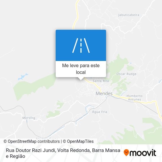 Rua Doutor Razi Jundi mapa