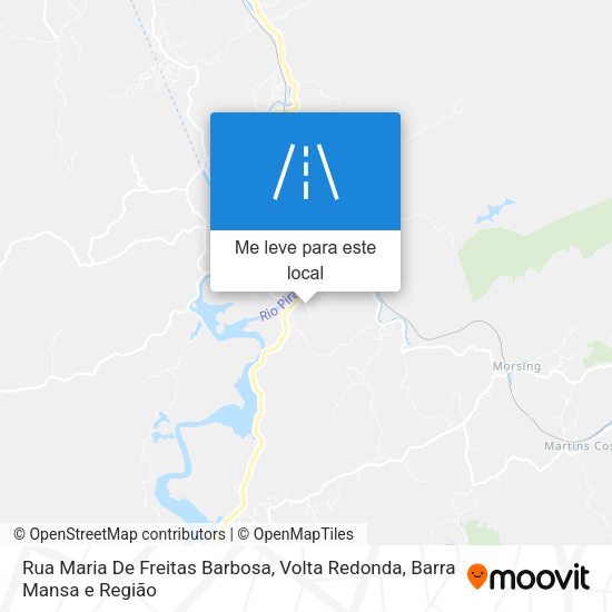Rua Maria De Freitas Barbosa mapa