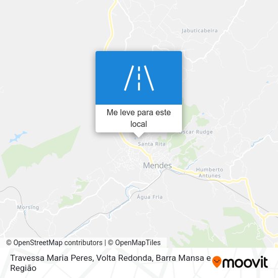Travessa Maria Peres mapa