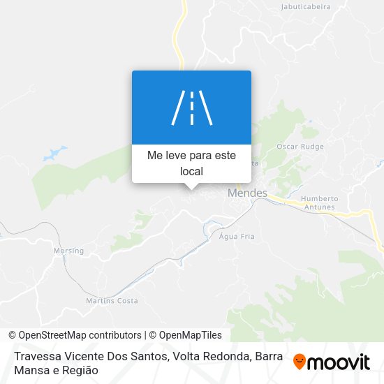 Travessa Vicente Dos Santos mapa