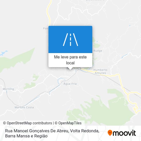 Rua Manoel Gonçalves De Abreu mapa