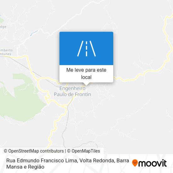 Rua Edmundo Francisco Lima mapa